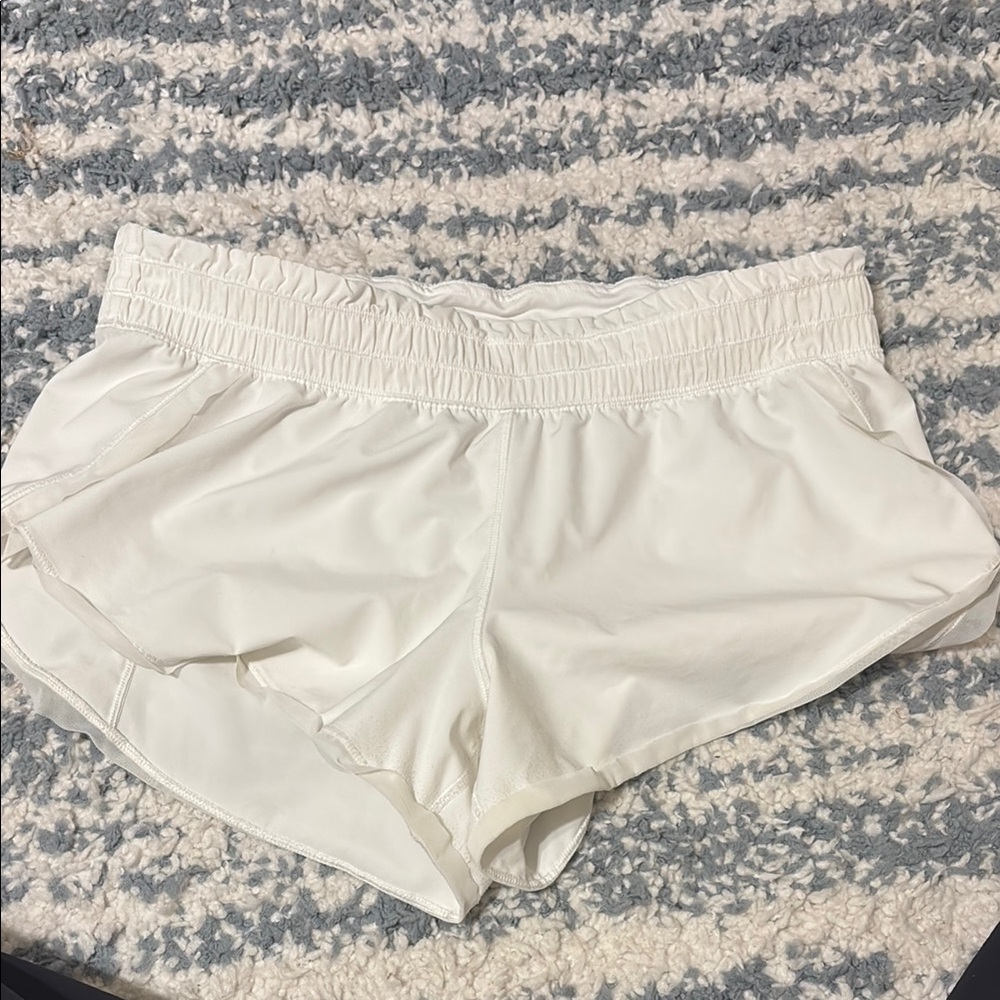Lululemon Athletica Cream Shorts